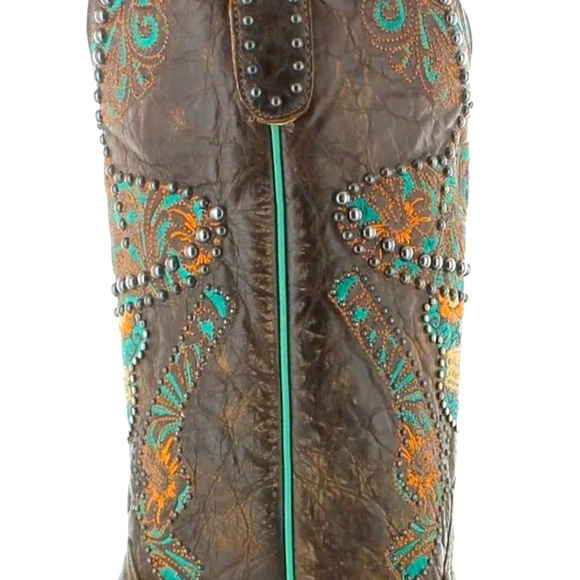 OLD GRINGO DULCE CALAVERA SKULL Cowgirl boots sugar skull guns RTL $675 NIB 7.5 - Picture 10 of 10